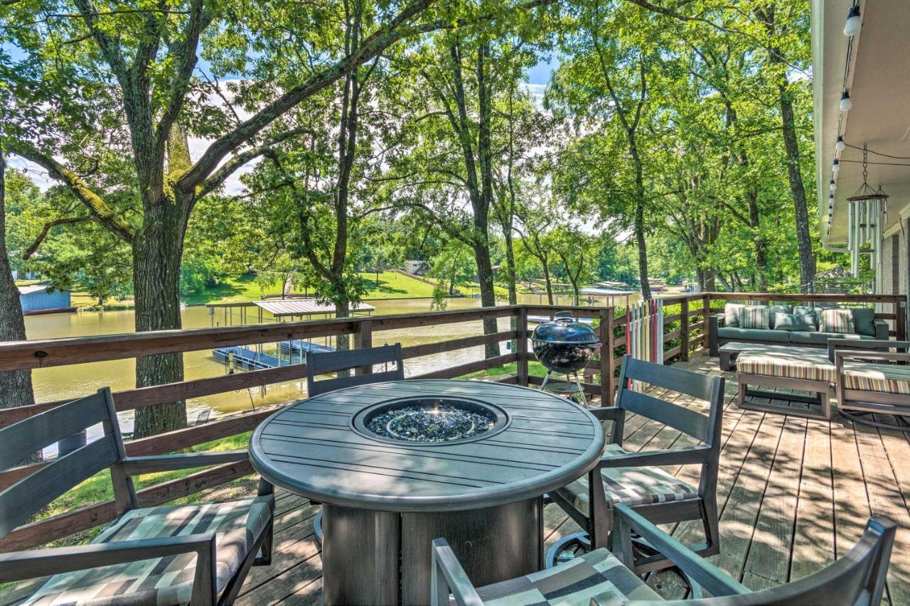 Lakefront Hot Springs Home With Updated Deck And Dock! 外观 照片