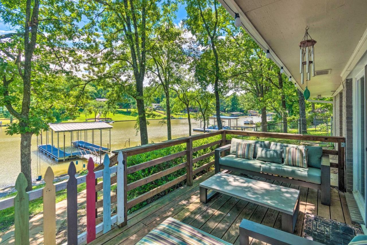 Lakefront Hot Springs Home With Updated Deck And Dock! 外观 照片