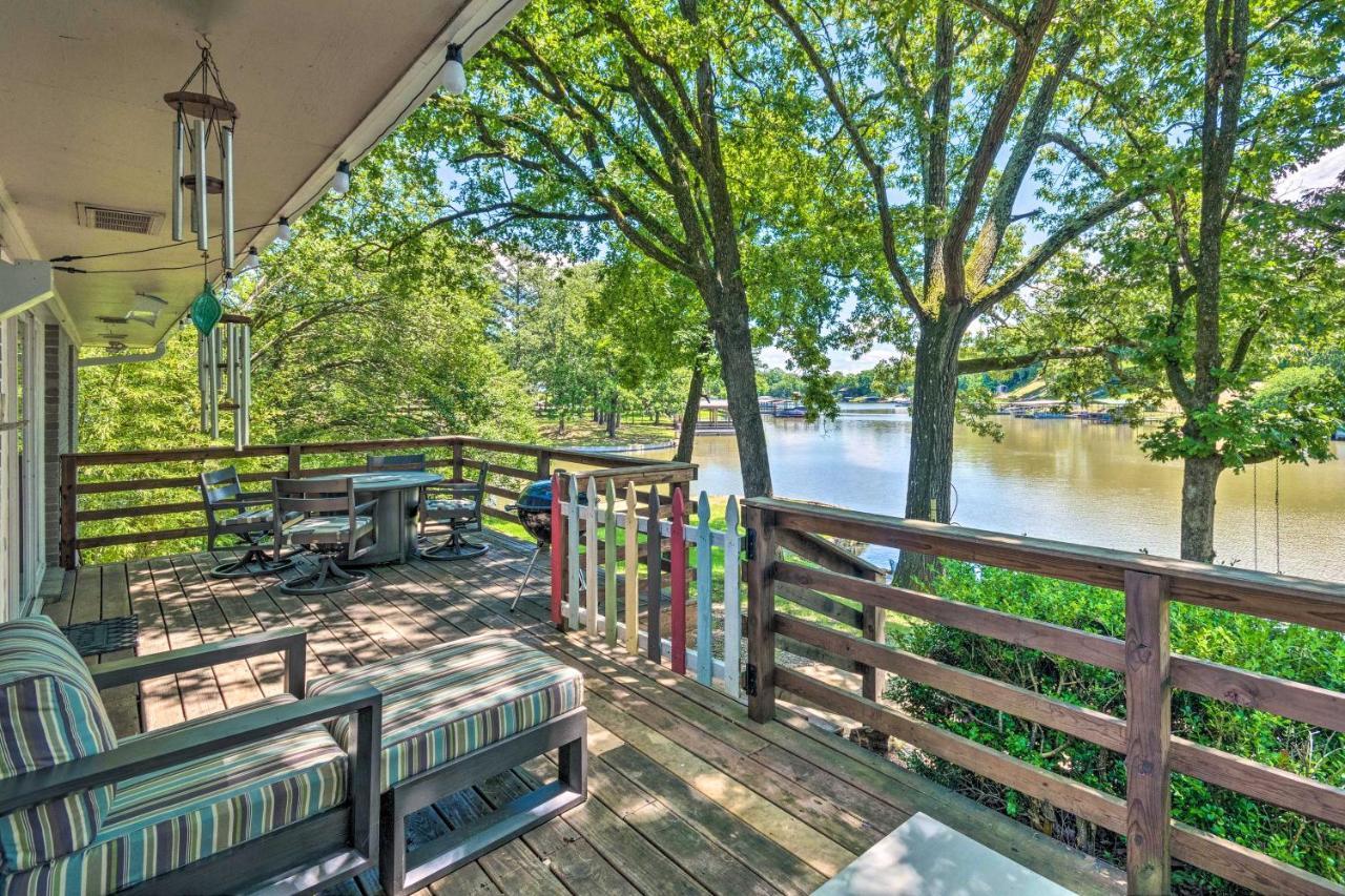 Lakefront Hot Springs Home With Updated Deck And Dock! 外观 照片