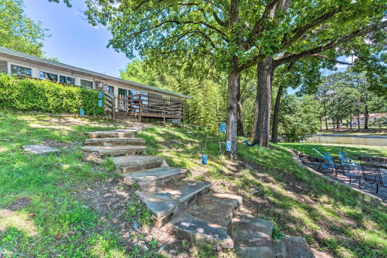 Lakefront Hot Springs Home With Updated Deck And Dock! 外观 照片