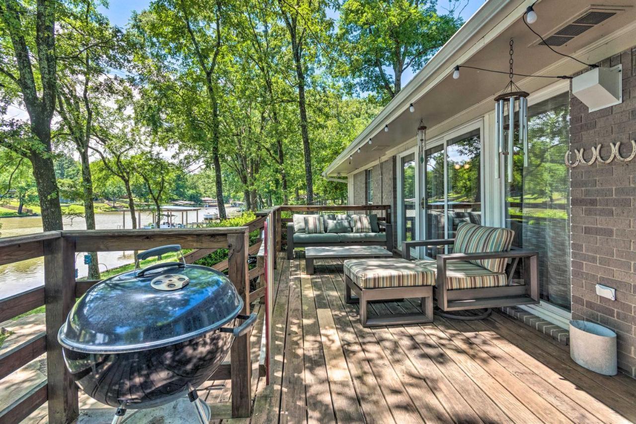 Lakefront Hot Springs Home With Updated Deck And Dock! 外观 照片